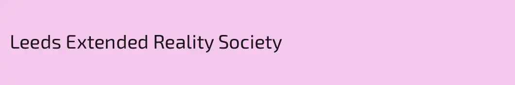 Leeds Extended Reality Society